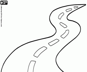 road coloring page road coloring pages page road coloring 