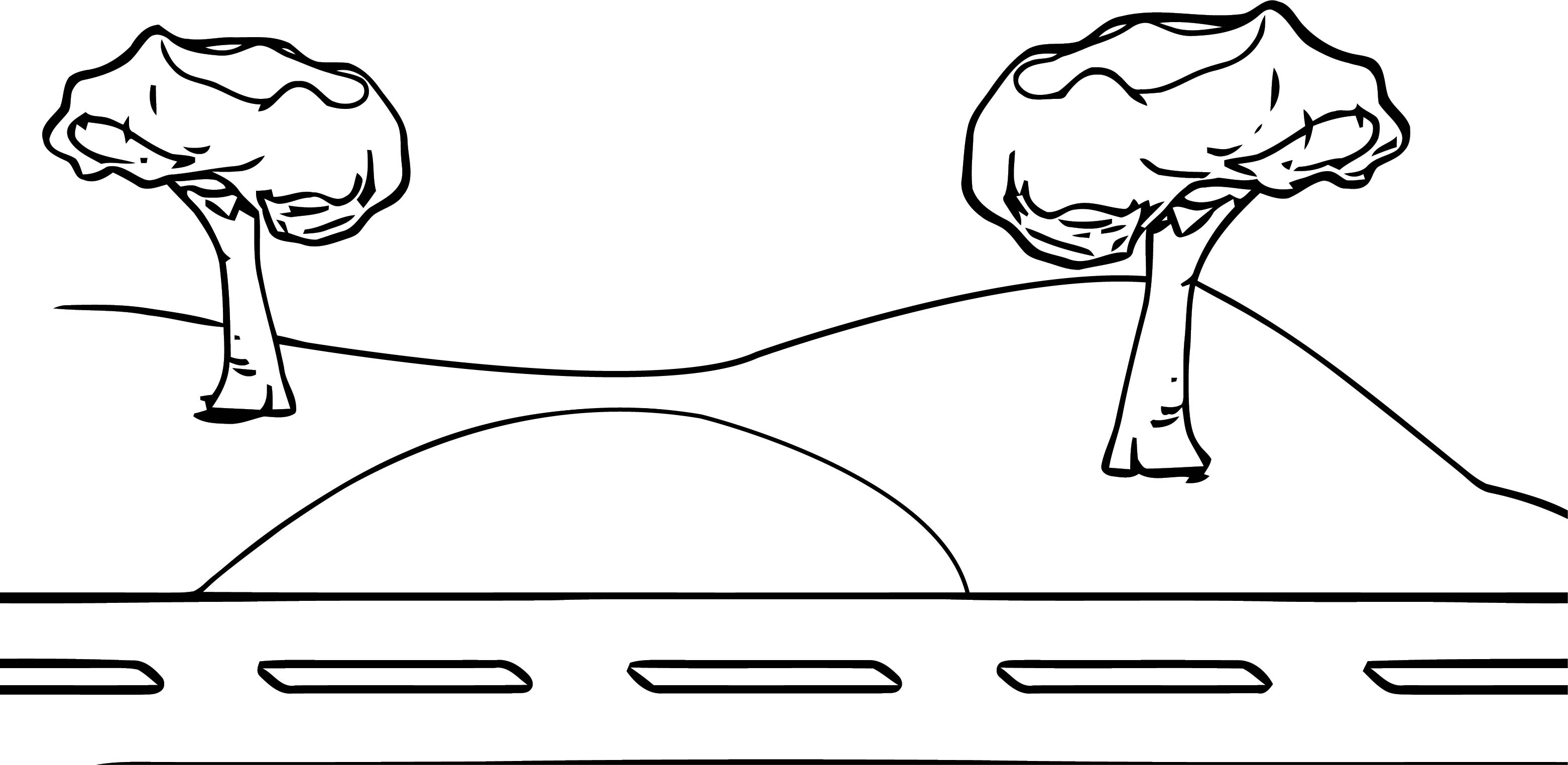 road coloring page road with landscape coloring page wecoloringpagecom coloring page road 