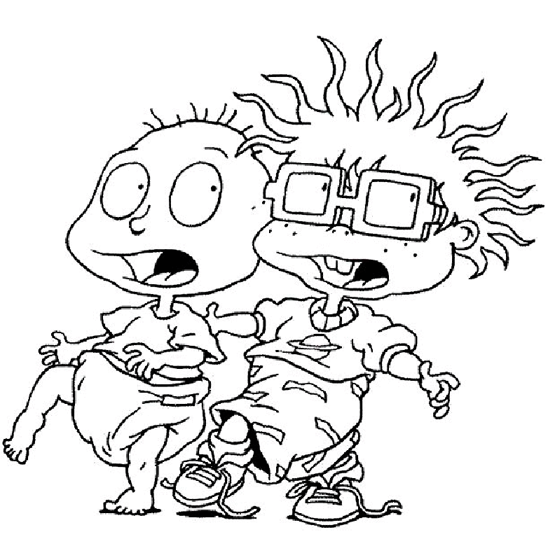 rugrats coloring pages to print 27 best rugrats coloring pages images on pinterest to print rugrats coloring pages 