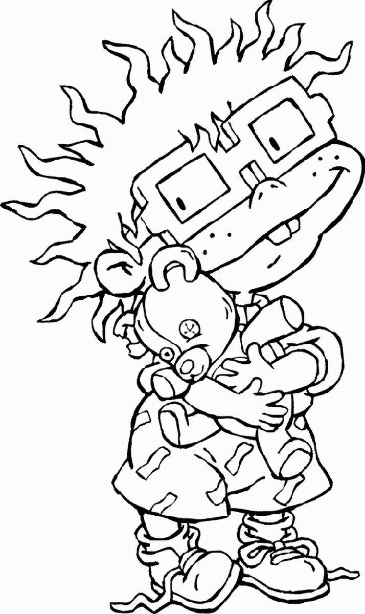 rugrats coloring pages to print picture of the rugrats coloring page color luna coloring pages to print rugrats 