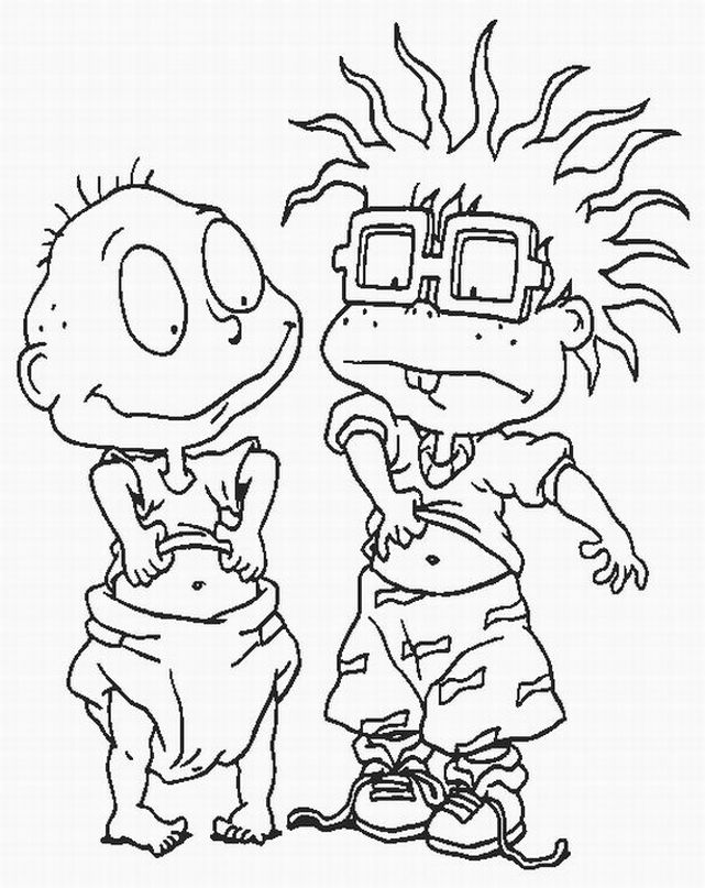 rugrats coloring pages to print rugrats coloring pages learn to coloring print coloring rugrats pages to 