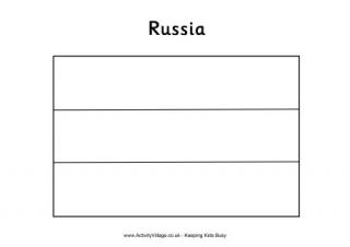 russian flag coloring page russia flag printables russian page coloring flag 