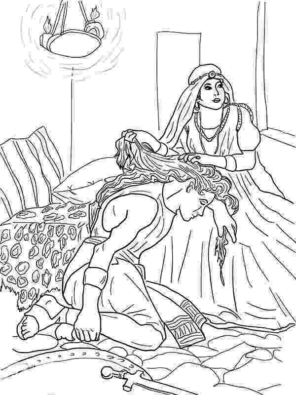 samson and delilah coloring pages coloring pages of samson coloring home samson coloring delilah and pages 