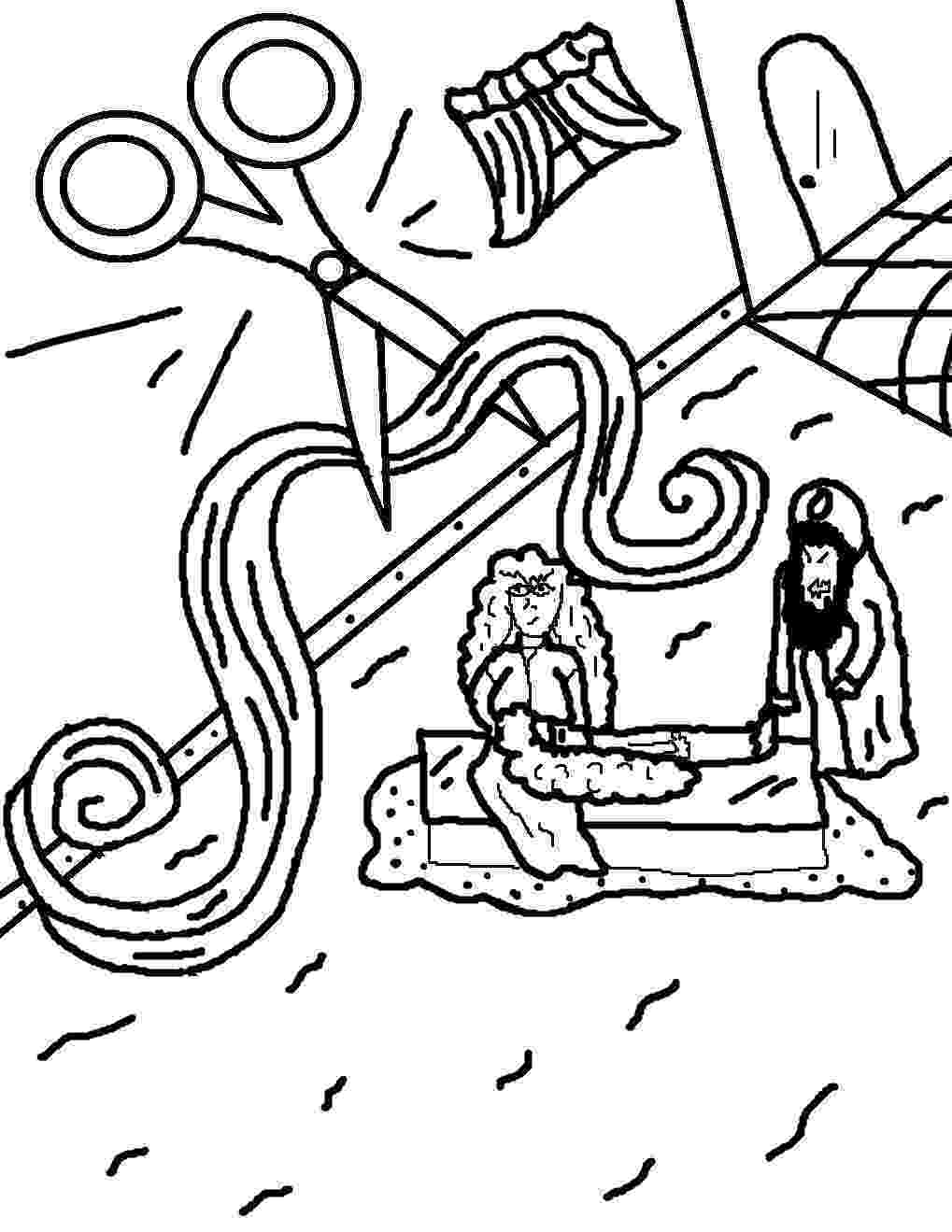 samson and delilah coloring pages samson and delilah coloring pages collection coloring and coloring pages samson delilah 