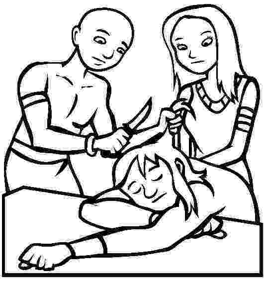 samson and delilah coloring pages samson delilah printable coloring pages pages samson coloring delilah and 
