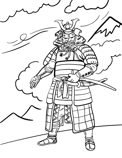 samurai coloring pages pin by muse printables on coloring pages at coloringcafe coloring pages samurai 