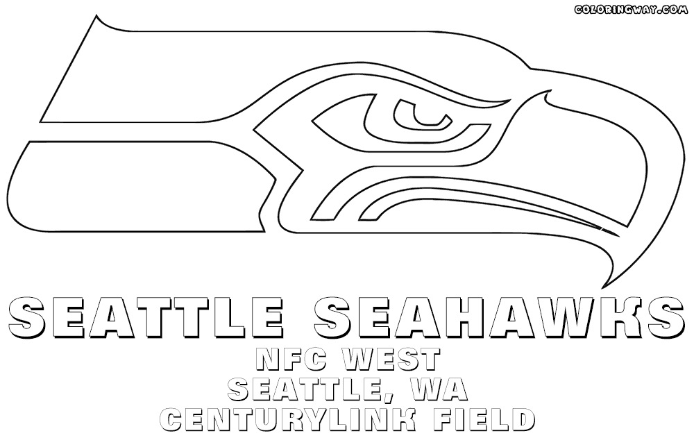 seahawks coloring page how to draw the seattle seahawks logo nfl youtube page coloring seahawks 