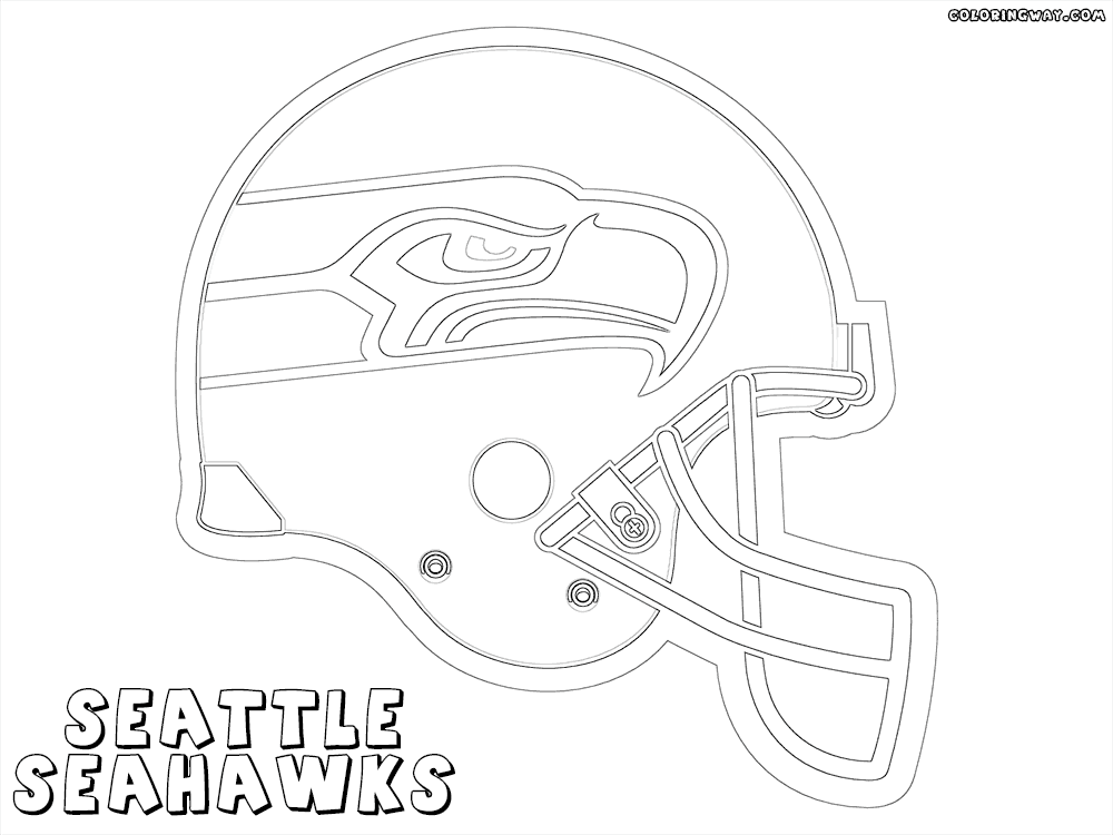 seattle seahawks helmet coloring page 128 best images about nfl coloring pages on pinterest page seahawks coloring helmet seattle 