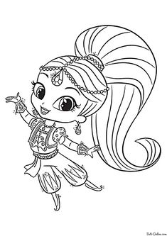 shimmer and shine to color leah shimmer shine coloring pages pinterest to color shimmer shine and 