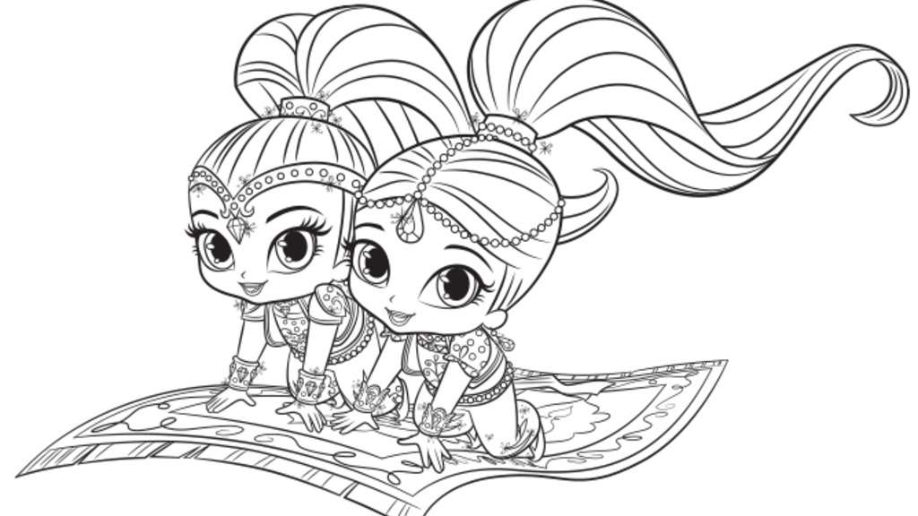 shimmer and shine to color shimmer and shine coloring pages to download and print for to shimmer color and shine 