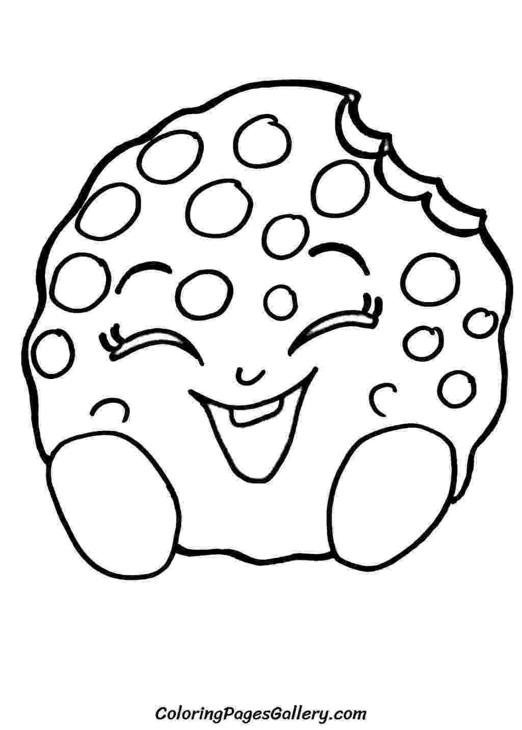 shopkins cookie candy cookie shopkins coloring page free shopkins shopkins cookie 