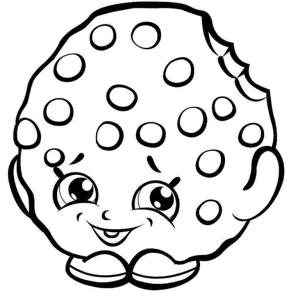 shopkins cookie cookie coloring pages food shopkins colouring pages cookie shopkins 