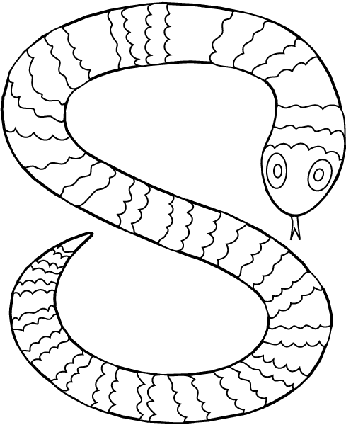 snake coloring page snake coloring pages free for children snake page coloring 