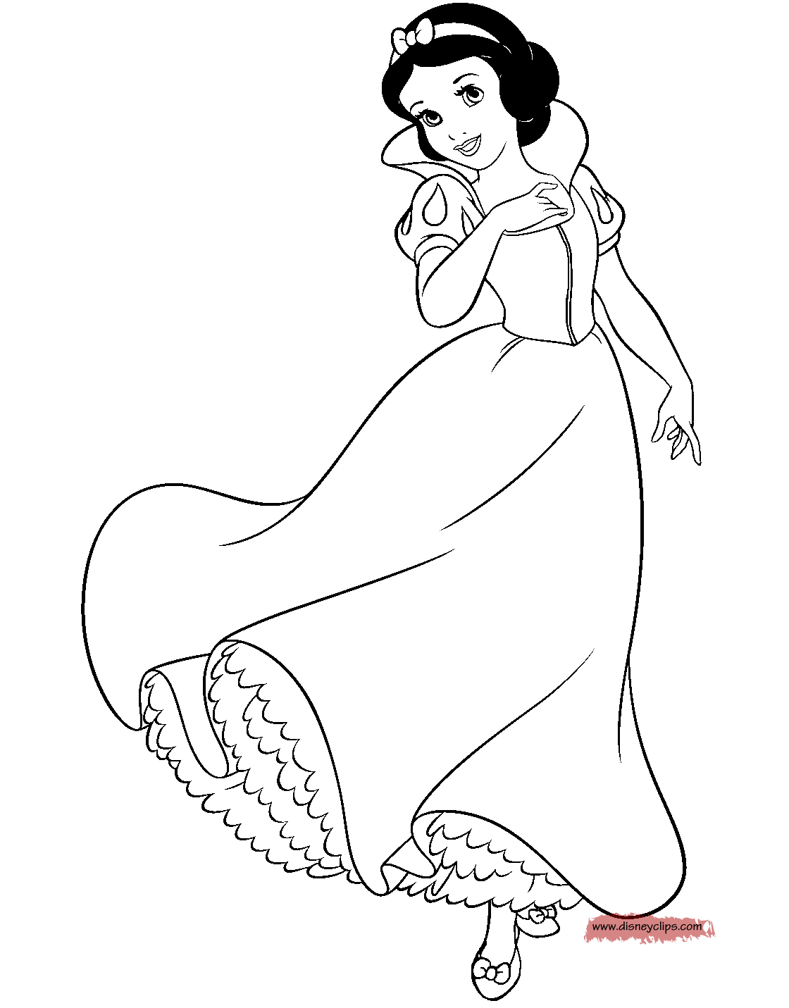 snow white coloring snow white coloring pages best coloring pages for kids snow coloring white 1 1