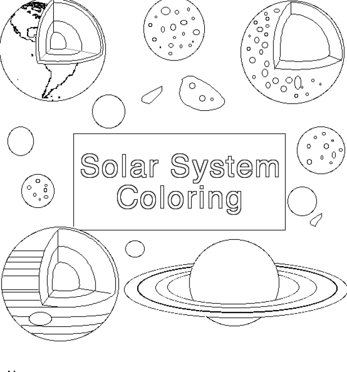 solar system pictures to color solar system pictures to color pictures solar system color to 