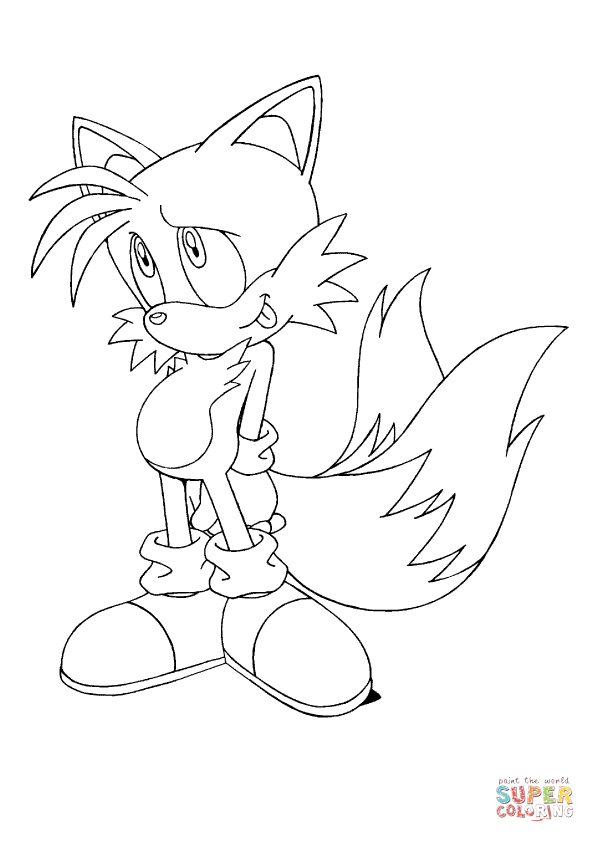 sonic and tails coloring pages sonic the hedgehog coloring pages tails coloring home and tails sonic coloring pages 