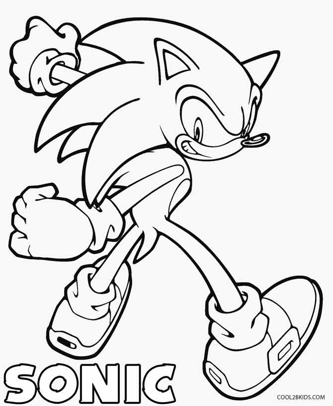 sonic coloring page free printable sonic the hedgehog coloring pages for kids sonic coloring page 
