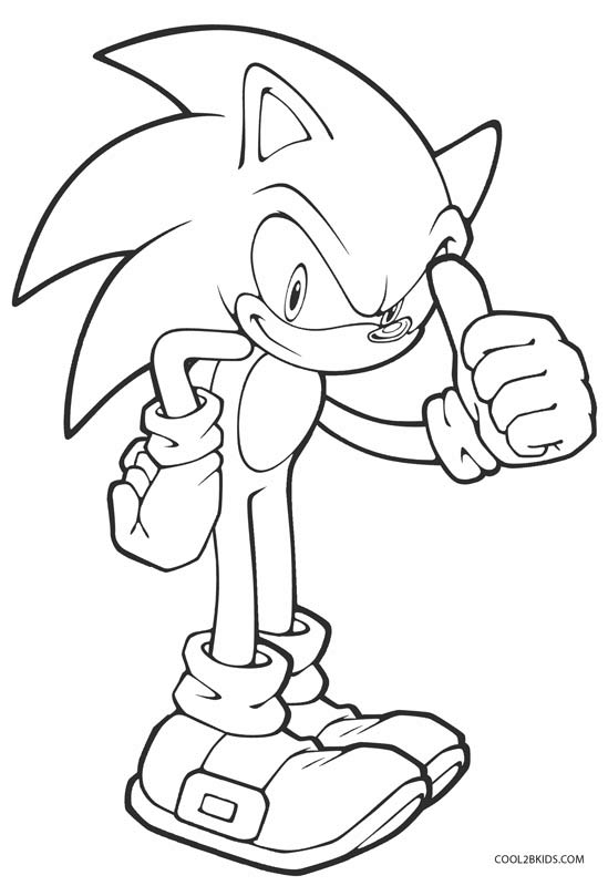 sonic coloring page printable sonic coloring pages for kids cool2bkids sonic coloring page 