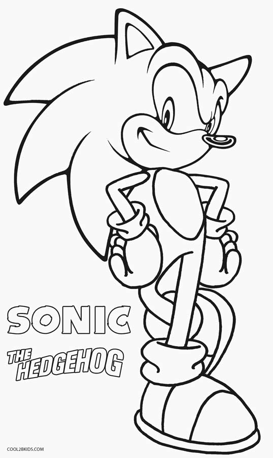 sonic coloring page sonic the hedgehog coloring pages getcoloringpagescom coloring page sonic 