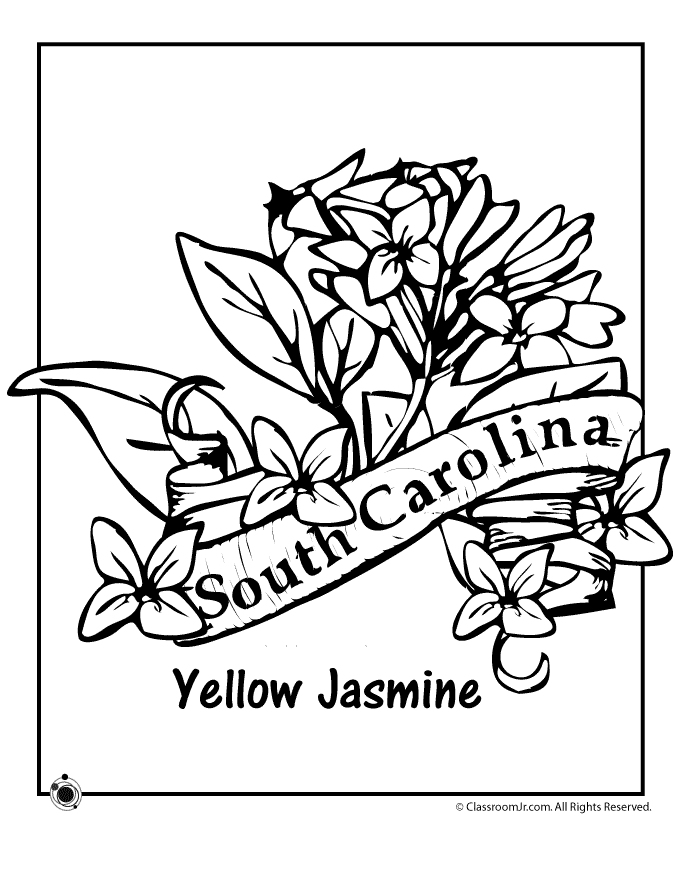 south carolina coloring pages usa printables south carolina state stamp us states coloring south carolina pages 
