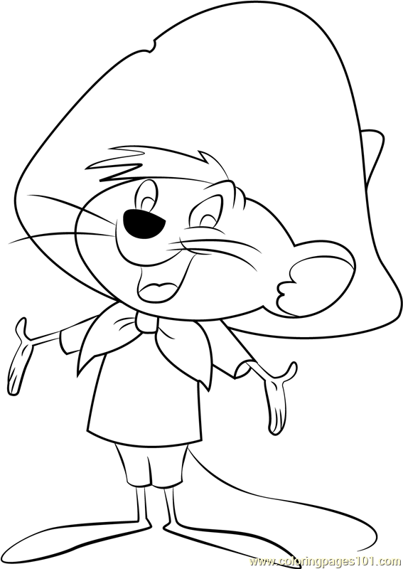 speedy gonzales coloring pages 24 best images about coloring pages cartoons on pinterest pages coloring speedy gonzales 