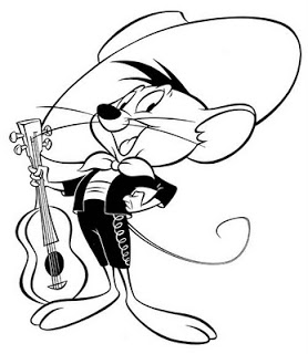 speedy gonzales coloring pages cute speedy gonzales coloring pages coloring cartoon gonzales coloring speedy pages 