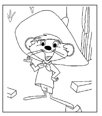 speedy gonzales coloring pages speedy gonzales from looney tunes coloring pages free speedy gonzales coloring pages 
