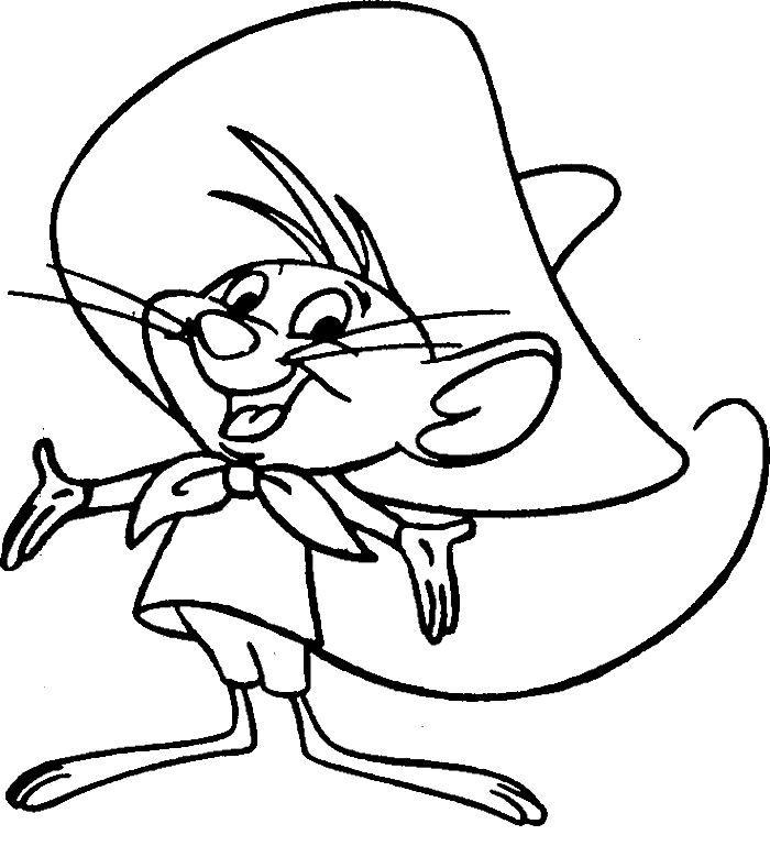 speedy gonzales coloring pages speedy gonzales pages coloring pages gonzales speedy coloring pages 