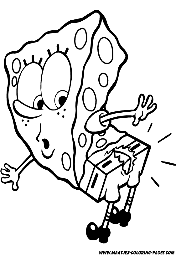 sponge bob coloring pages get this printable spongebob squarepants coloring pages bob coloring sponge pages 