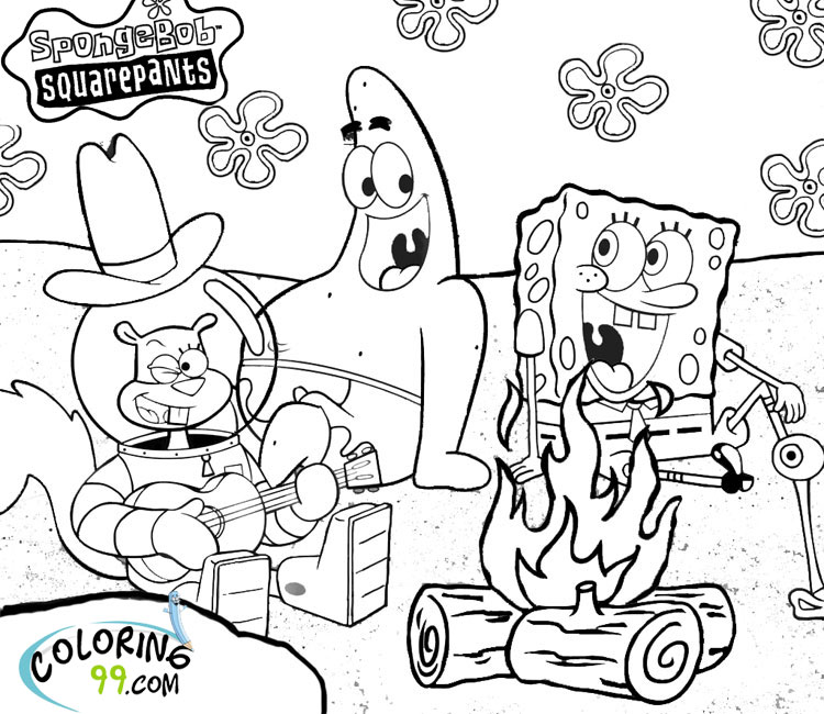 sponge bob coloring pages spongebob coloring pages team colors pages bob coloring sponge 