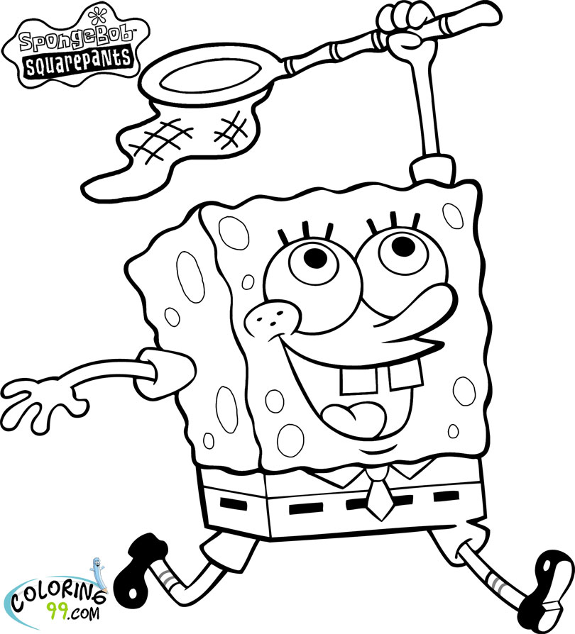 spongebob squarepants coloring sheet august 2013 team colors squarepants sheet coloring spongebob 