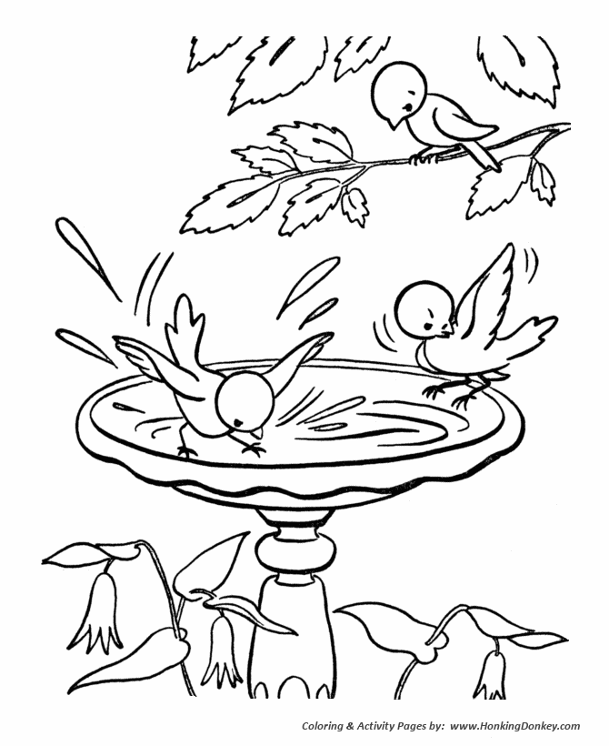 spring birds coloring pages coloring pages of spring birds bird coloring pages spring pages coloring birds 