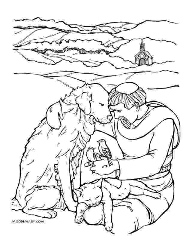 st francis coloring page st francis of assisi colouring pages page 3 38669 saint francis st coloring page 