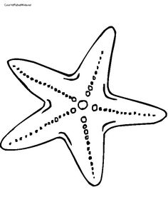 starfish to color starfish coloring pages getcoloringpagescom color starfish to 