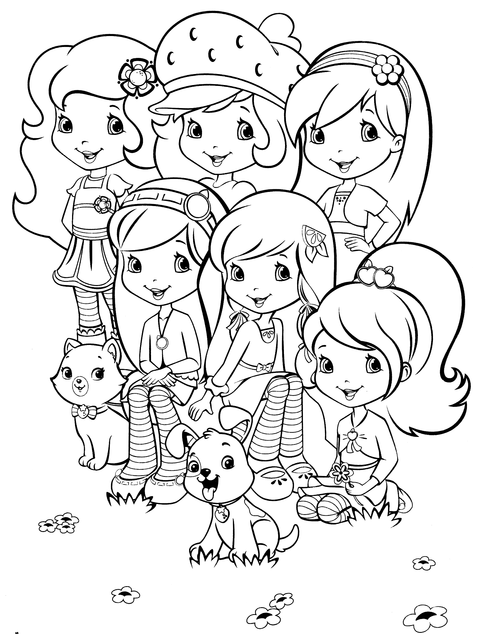 strawberry shortcake colouring pages to print 15 strawberry shortcake coloring pages free printable shortcake colouring to print strawberry pages 