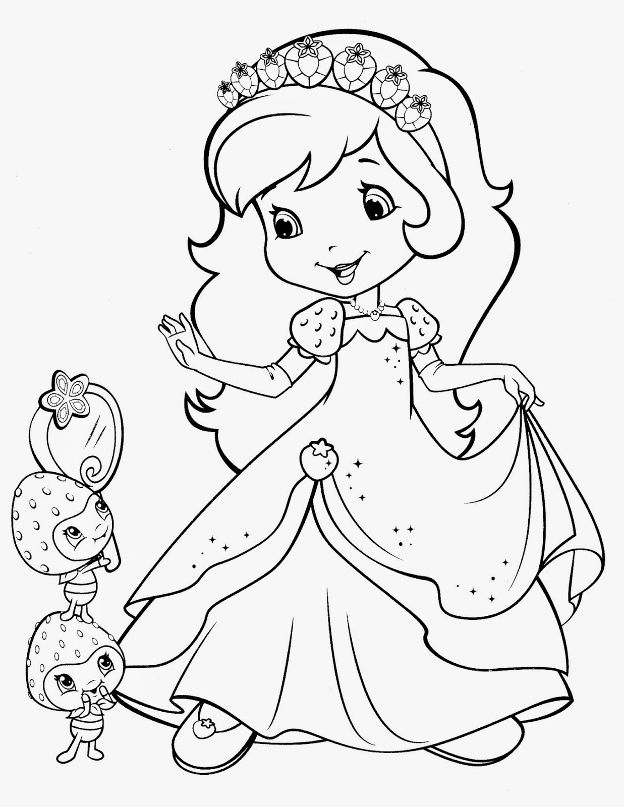 strawberry shortcake colouring pages to print printable coloring pages strawberry shortcake coloring pages pages print colouring to shortcake strawberry 