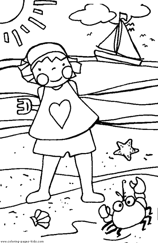 summer coloring page summer coloring pages for kids coloring pages for kids summer page coloring 