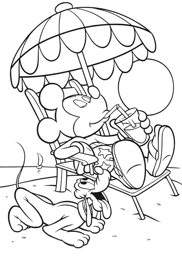 summertime coloring pages preschool summer coloring page getcoloringpagescom pages coloring summertime 