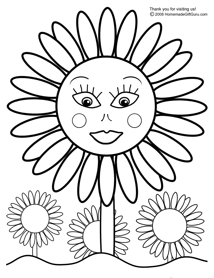sunflower to color a tuscany themed digital hybrid handmade card coloring to color sunflower 