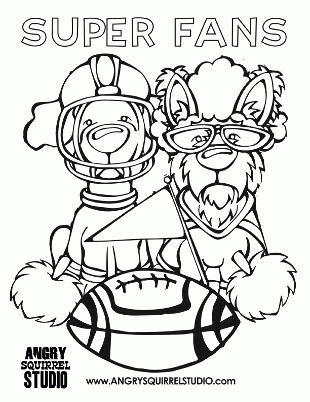 superbowl coloring pages super bowl sunday coloring pages family holidaynet coloring superbowl pages 