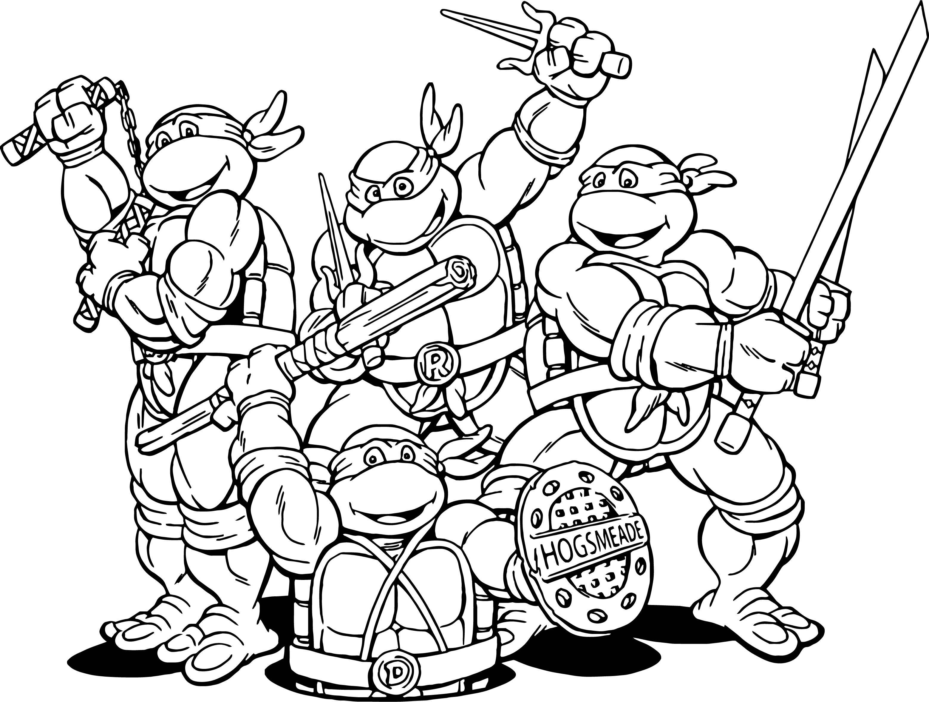 teenage mutant ninja turtles color sheets teenage mutant ninja turtles coloring pages ninja turtle turtles mutant color teenage sheets ninja 
