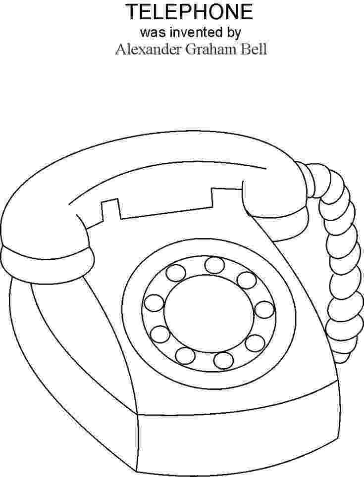 telephone coloring pages phone coloring pages coloring pages to download and print coloring telephone pages 