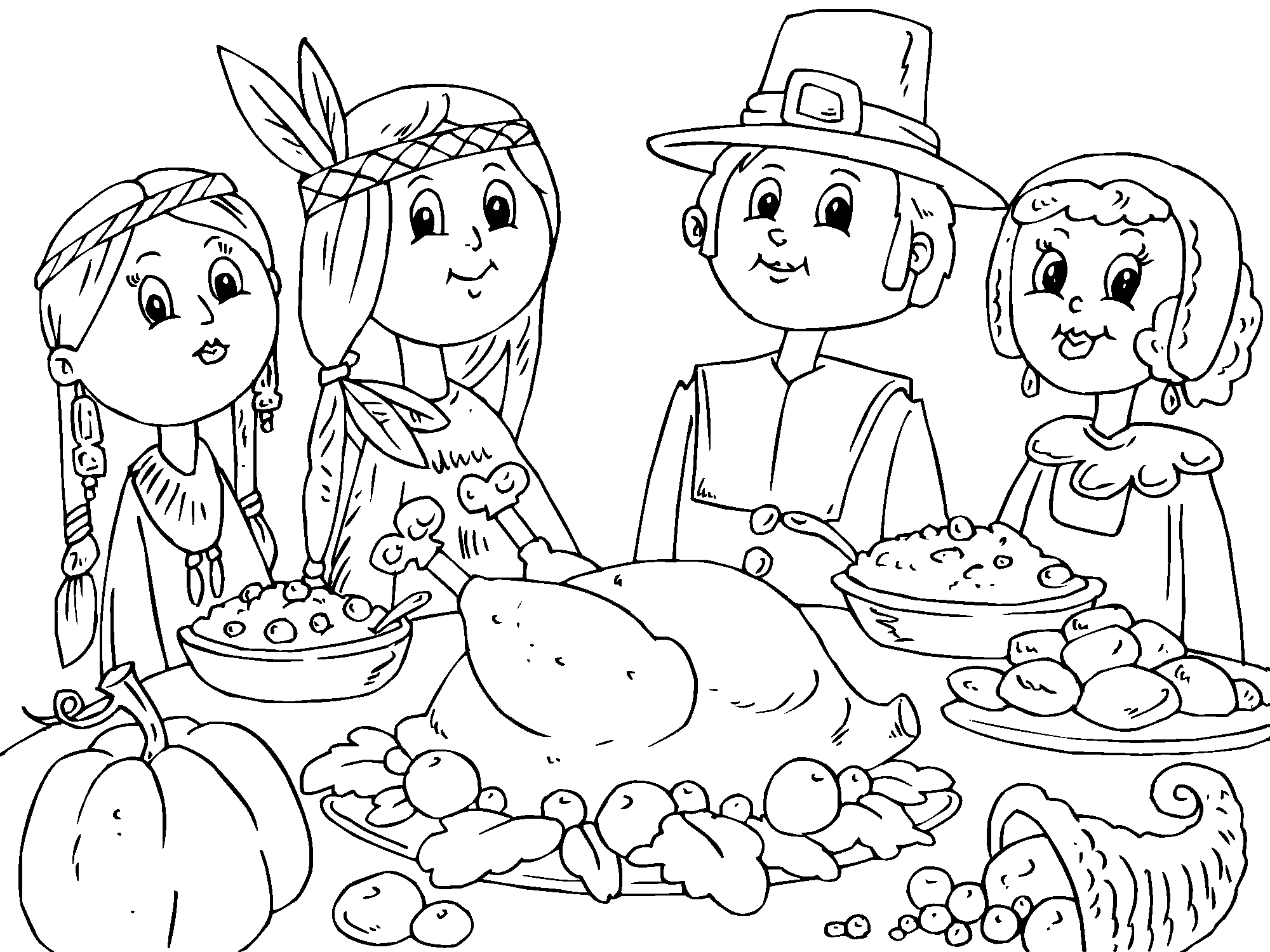 thanksgiving day coloring pages thanksgiving coloring pages coloring thanksgiving day pages 