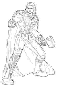 thor colouring pictures avengers thor coloring pages getcoloringpagescom thor colouring pictures 