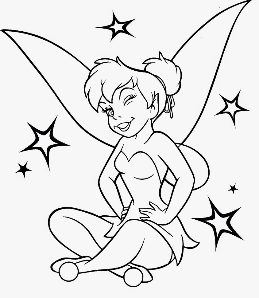 tinkerbell coloring page coloring pages tinkerbell coloring pages and clip art coloring page tinkerbell 