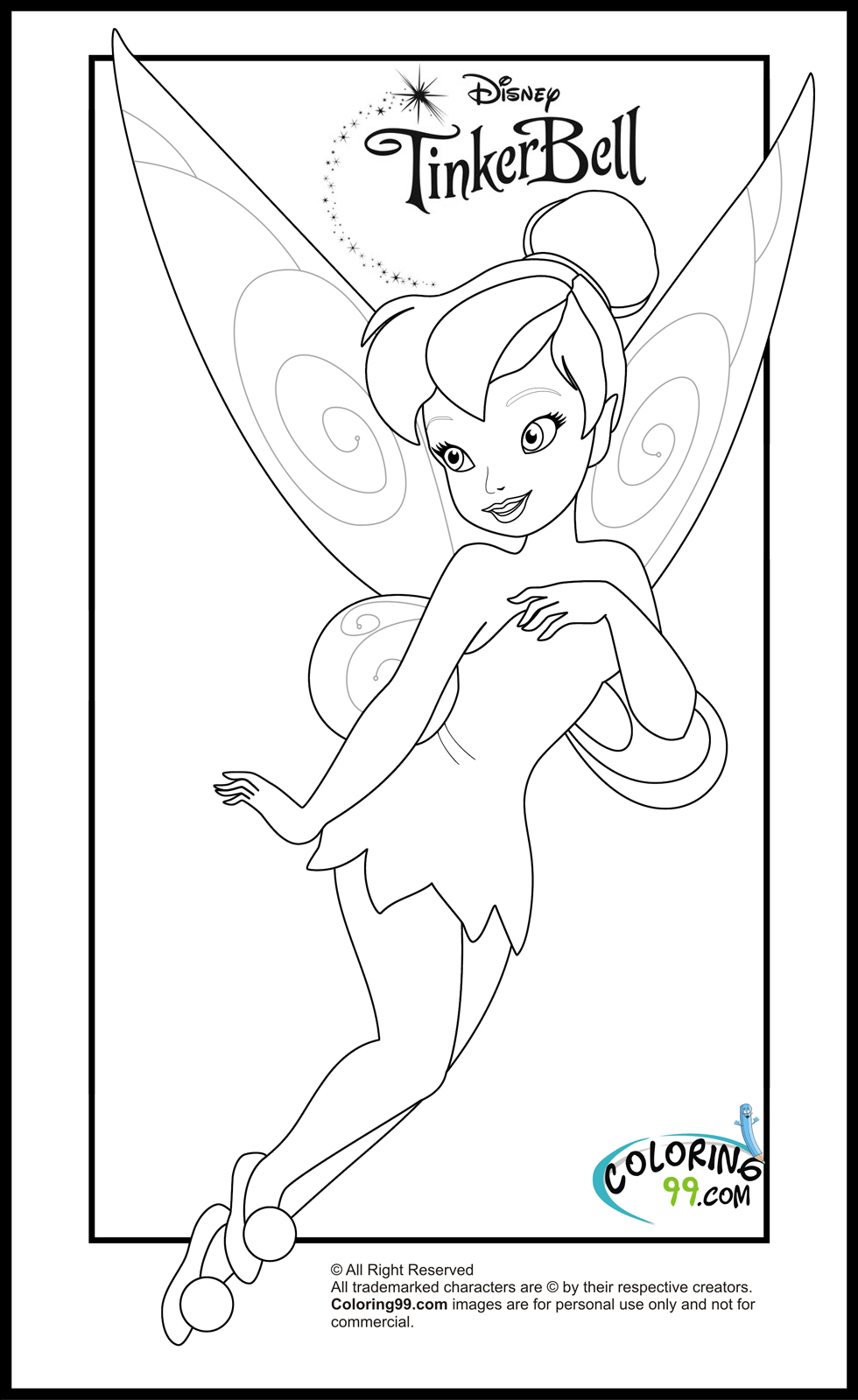 tinkerbell coloring page coloring pages tinkerbell coloring pages and clip art page tinkerbell coloring 