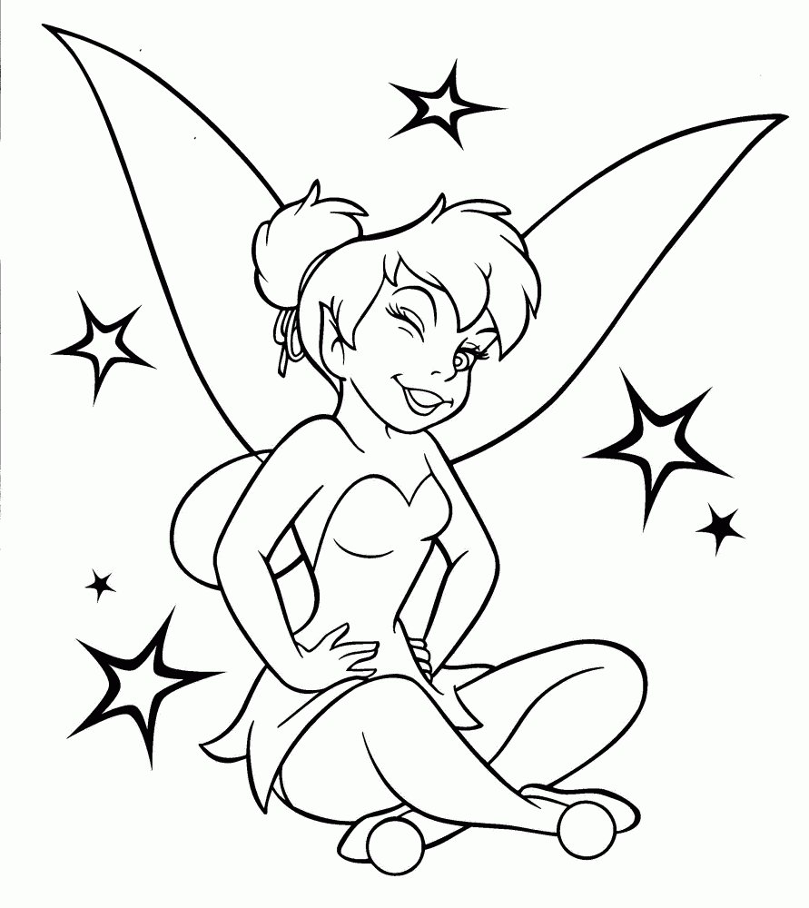 tinkerbell coloring page tinkerbell coloring page free printable coloring pages tinkerbell coloring page 