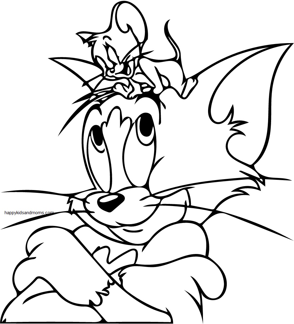 tom coloring pages free printable tom and jerry coloring pages for kids coloring tom pages 