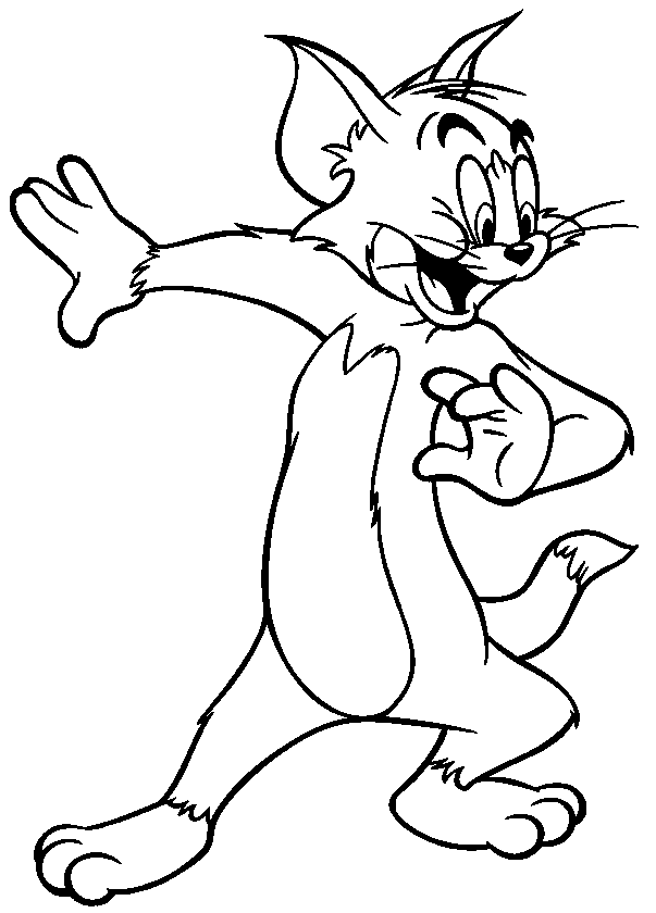 tom coloring pages tom and jerry coloring pages 360coloringpages pages coloring tom 