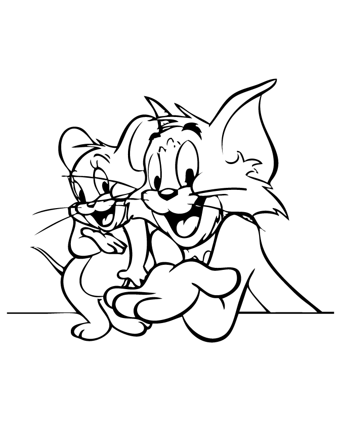 tom coloring pages tom and jerry coloring pages free printables happy kids tom coloring pages 